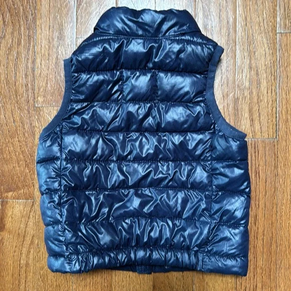 Primary Navy Blue Puffer Vest - Picture 4 of 5